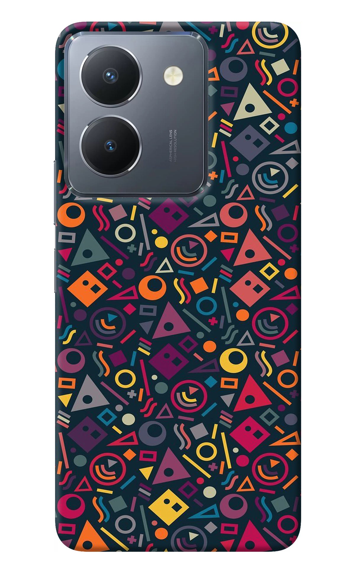 Geometric Abstract Vivo Y36 Back Cover