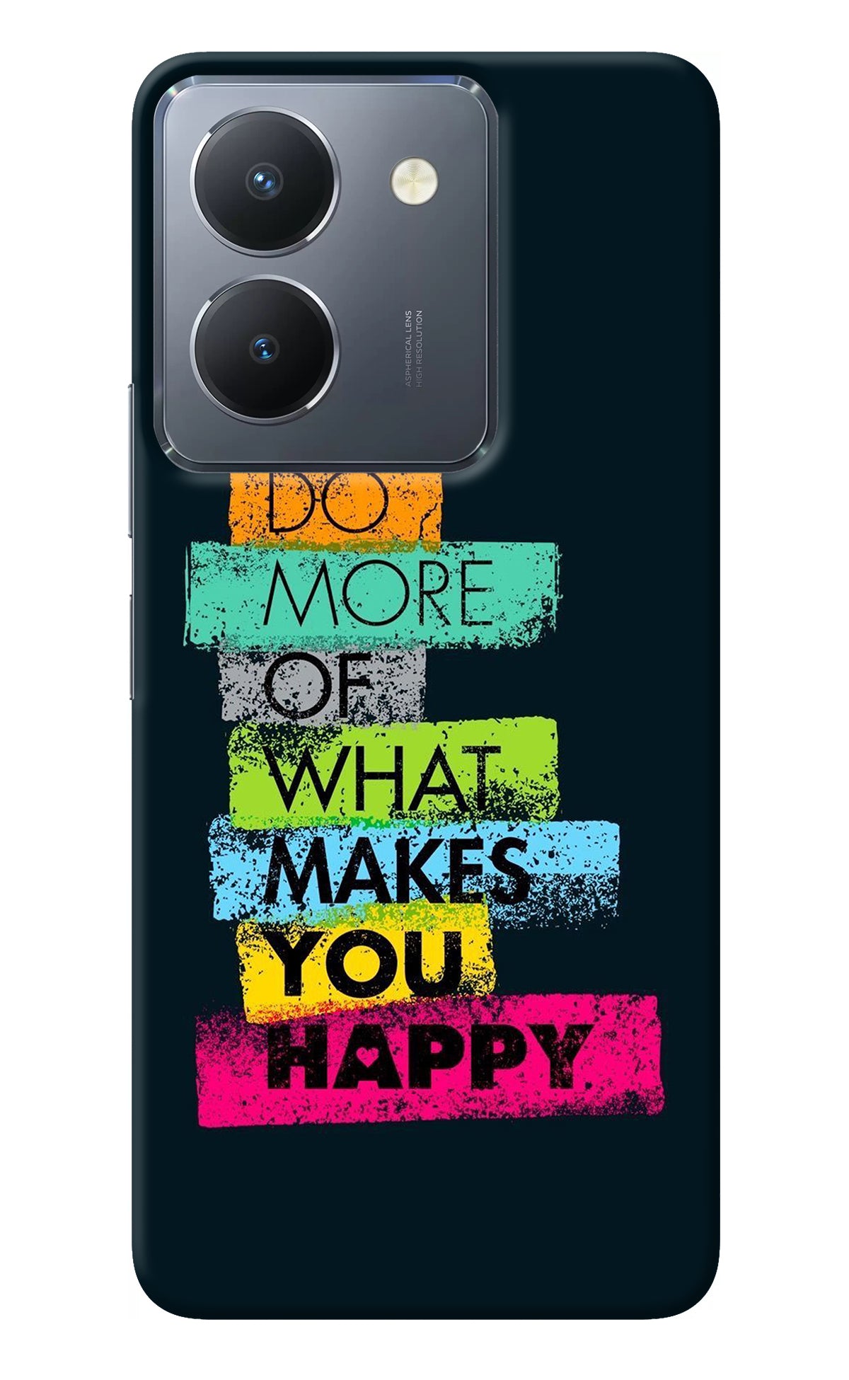 Do More Of What Makes You Happy Vivo Y36 Back Cover