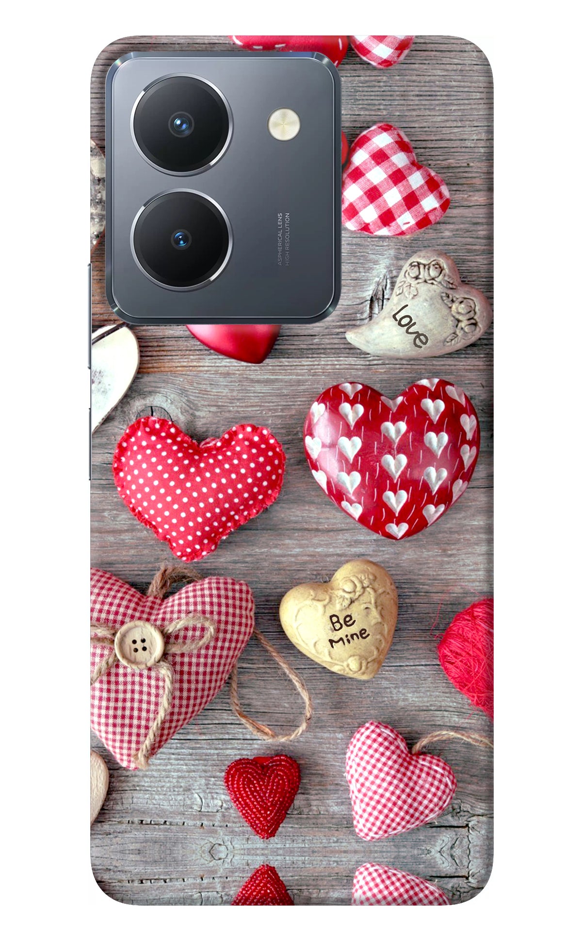 Love Wallpaper Vivo Y36 Back Cover