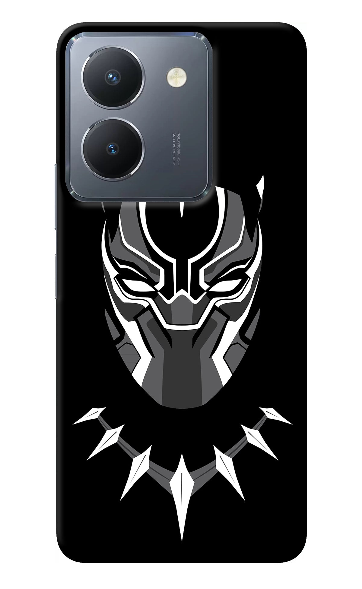 Black Panther Vivo Y36 Back Cover