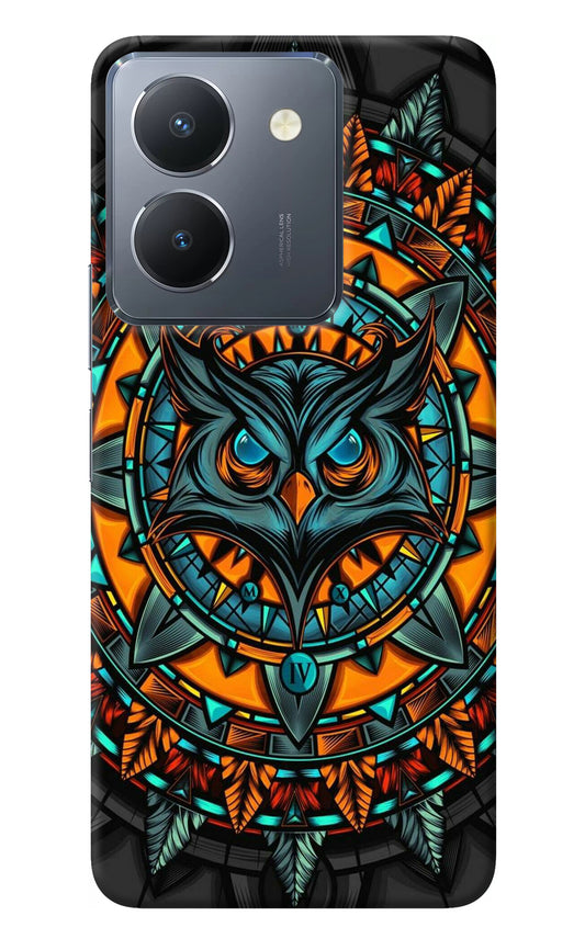 Angry Owl Art Vivo Y36 Back Cover