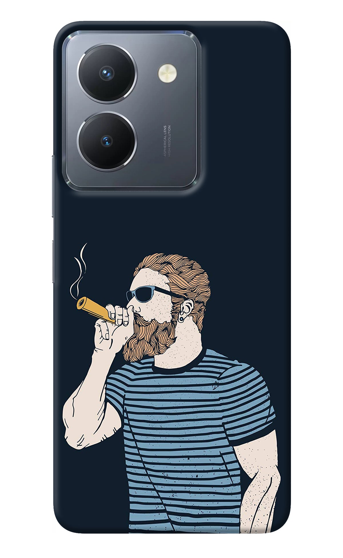 Smoking Vivo Y36 Back Cover