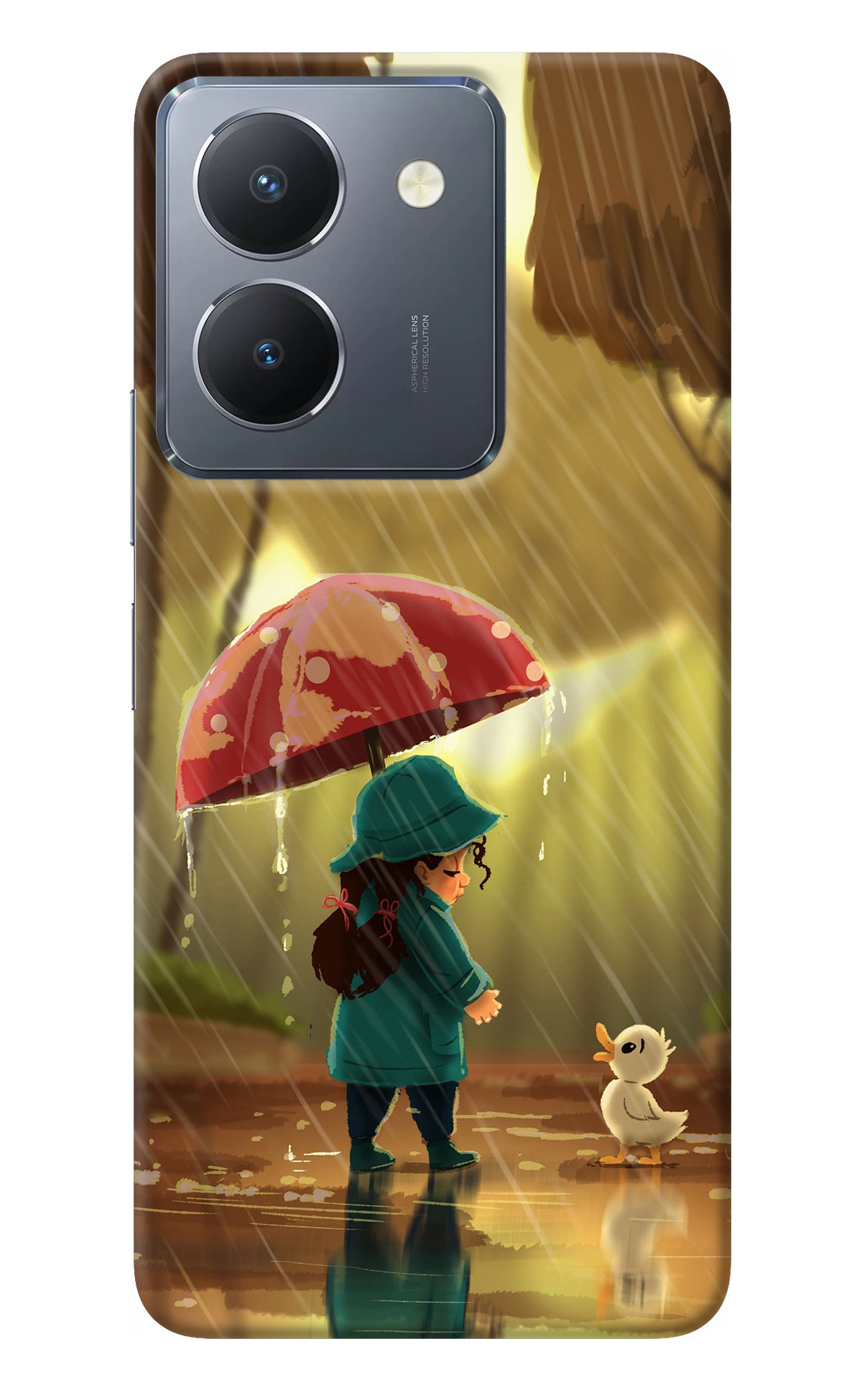 Rainy Day Vivo Y36 Back Cover