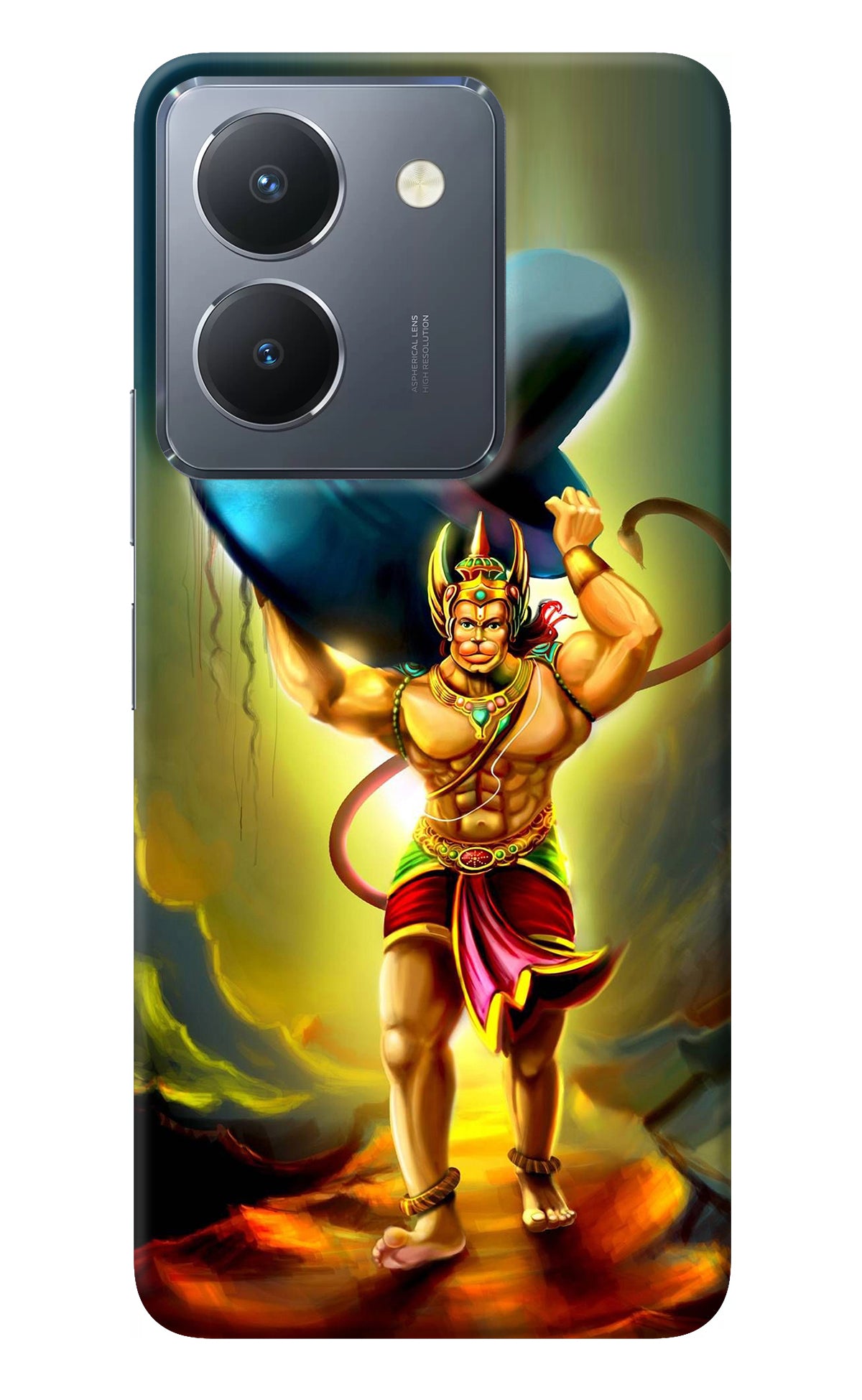 Lord Hanuman Vivo Y36 Back Cover