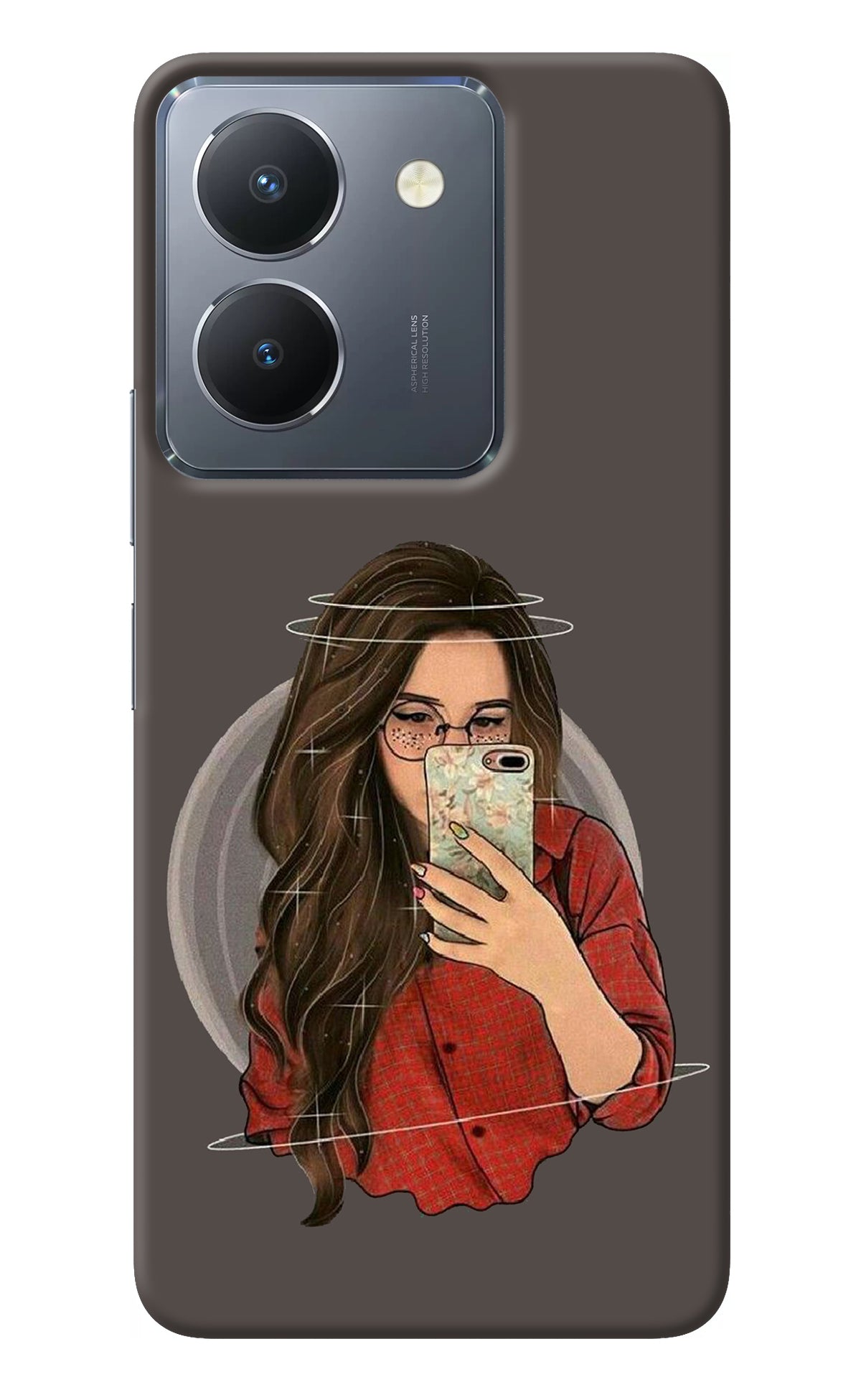 Selfie Queen Vivo Y36 Back Cover