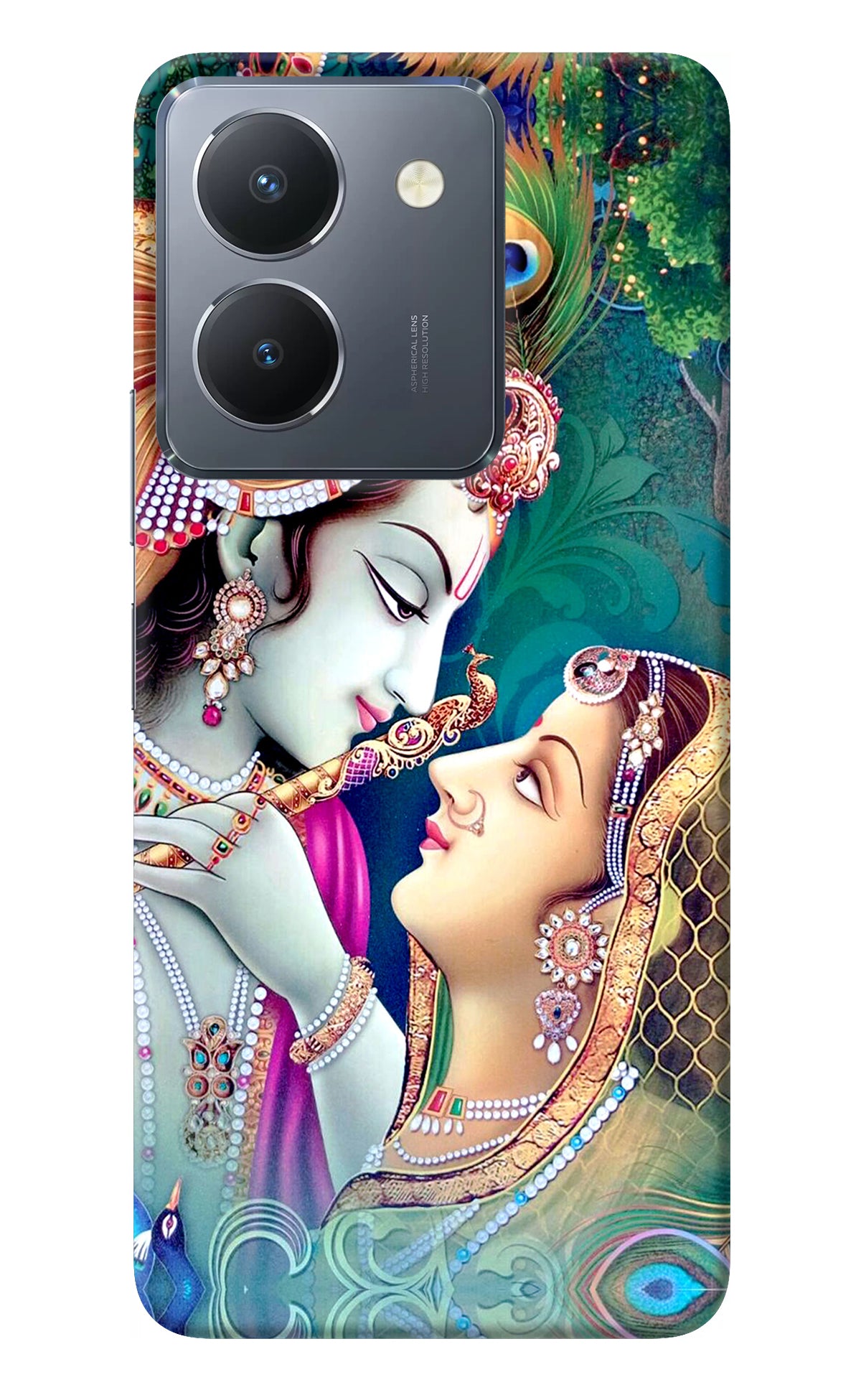 Lord Radha Krishna Vivo Y36 Back Cover