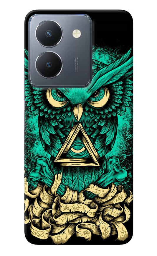 Green Owl Vivo Y36 Back Cover