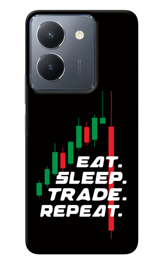 Eat Sleep Trade Repeat Vivo Y36 Back Cover