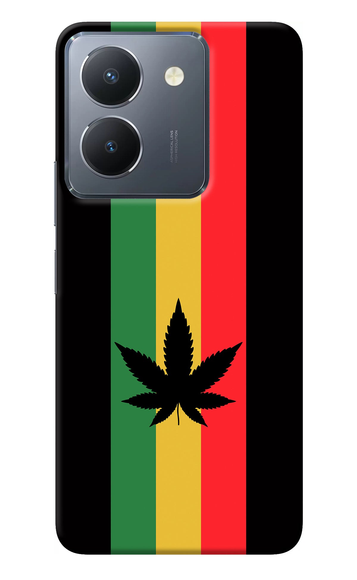 Weed Flag Vivo Y36 Back Cover