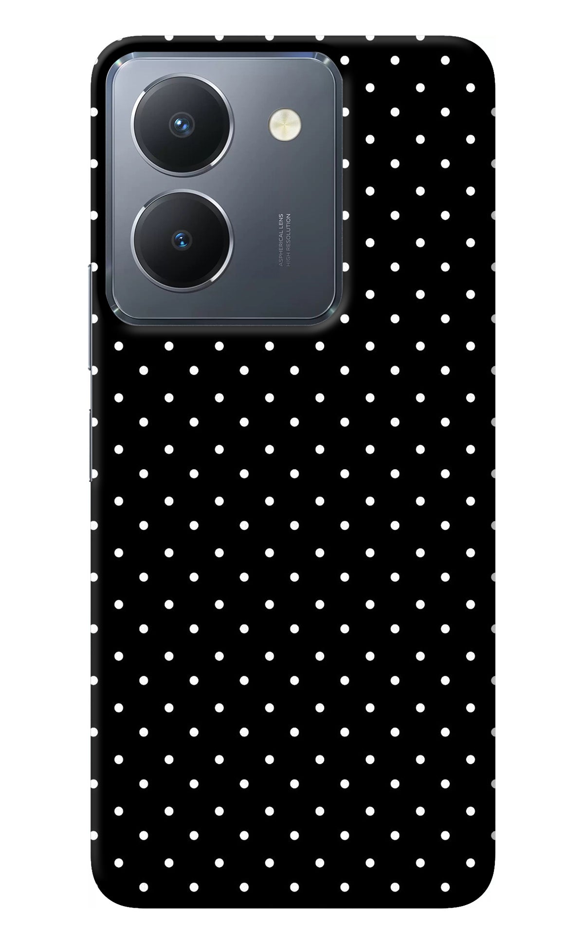 White Dots Vivo Y36 Back Cover