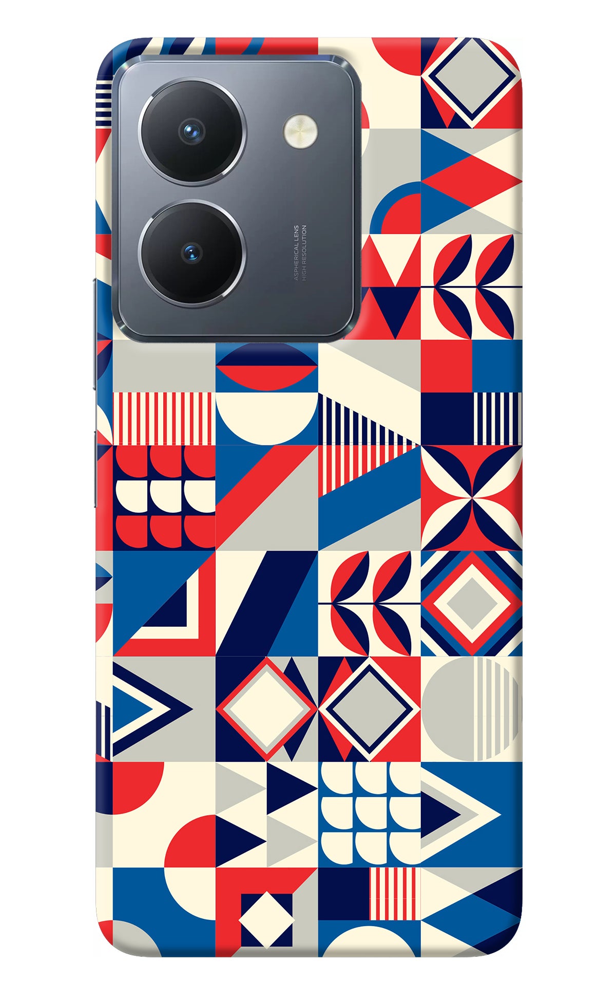 Colorful Pattern Vivo Y36 Back Cover