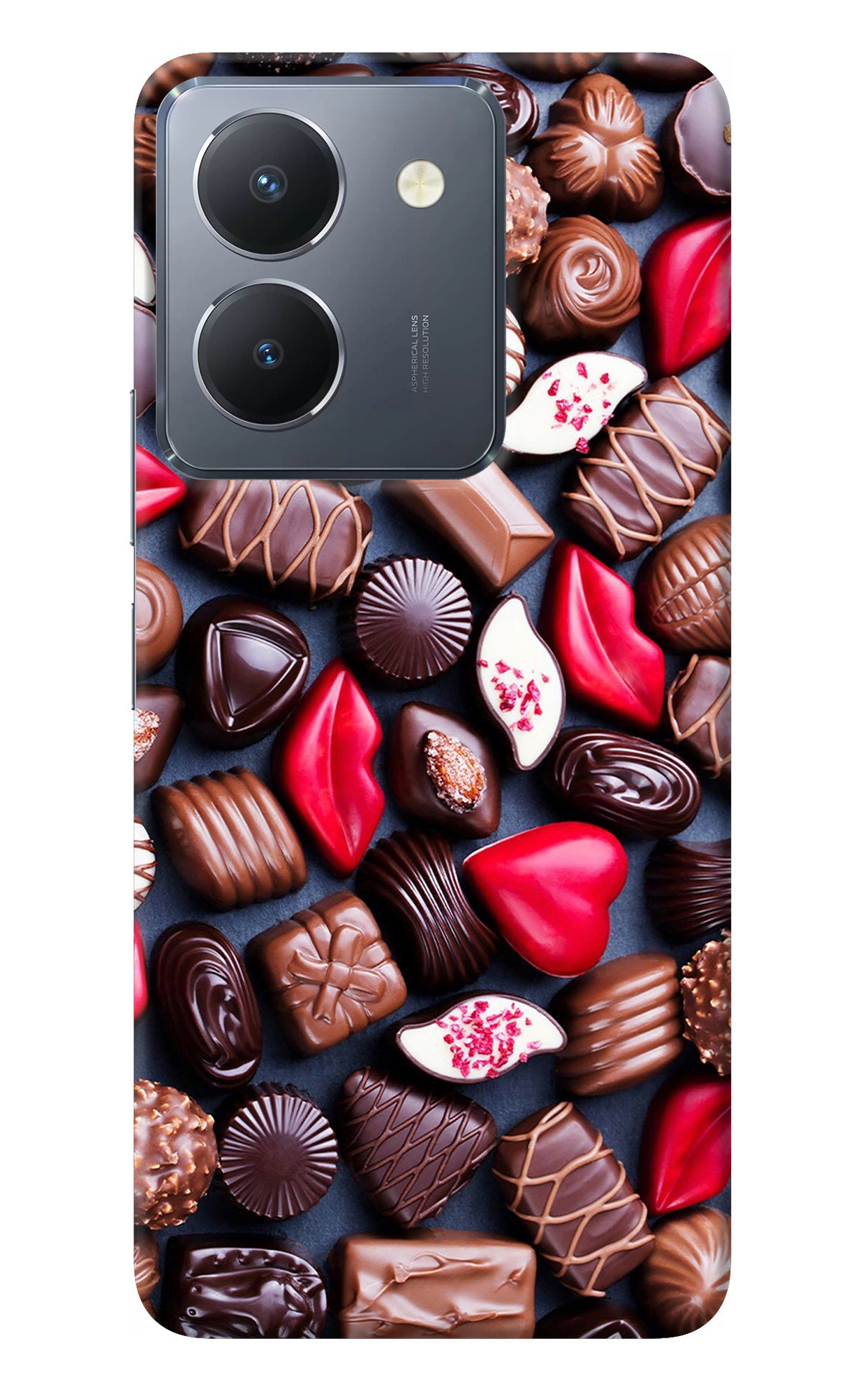 Chocolates Vivo Y36 Back Cover