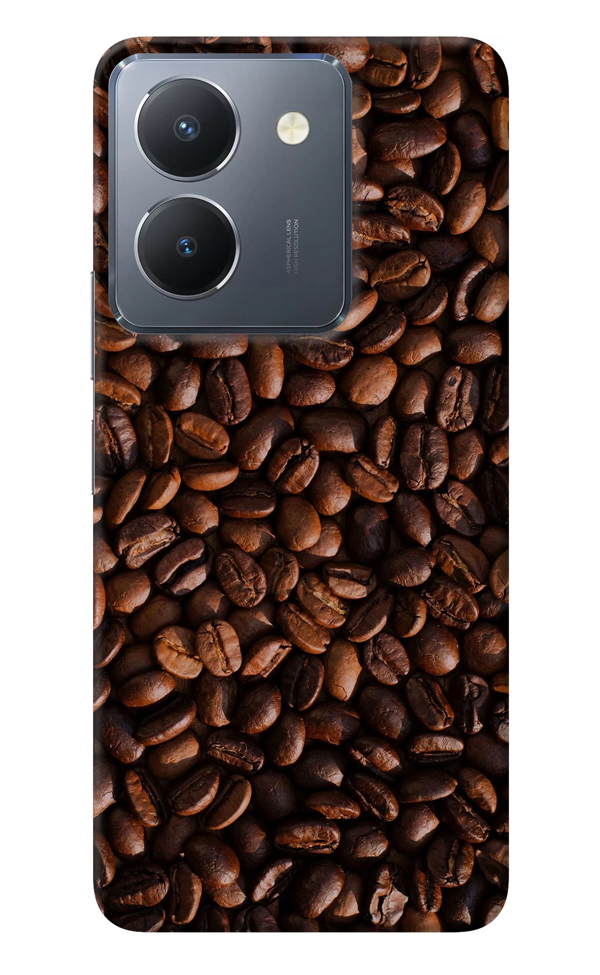 Coffee Beans Vivo Y36 Back Cover