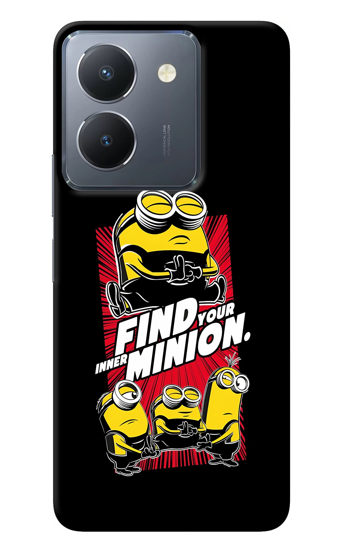 Find your inner Minion Vivo Y36 Back Cover