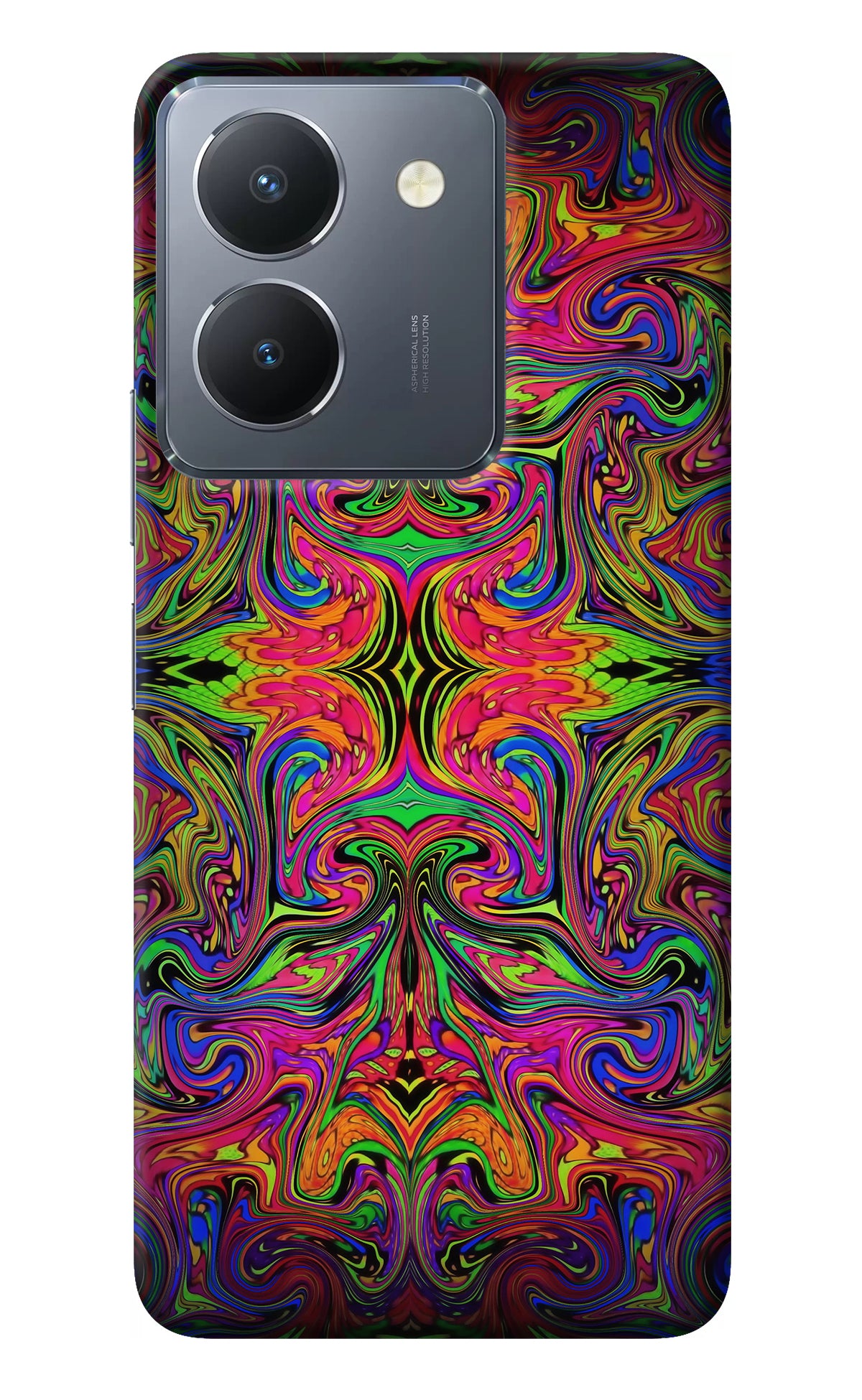 Psychedelic Art Vivo Y36 Back Cover