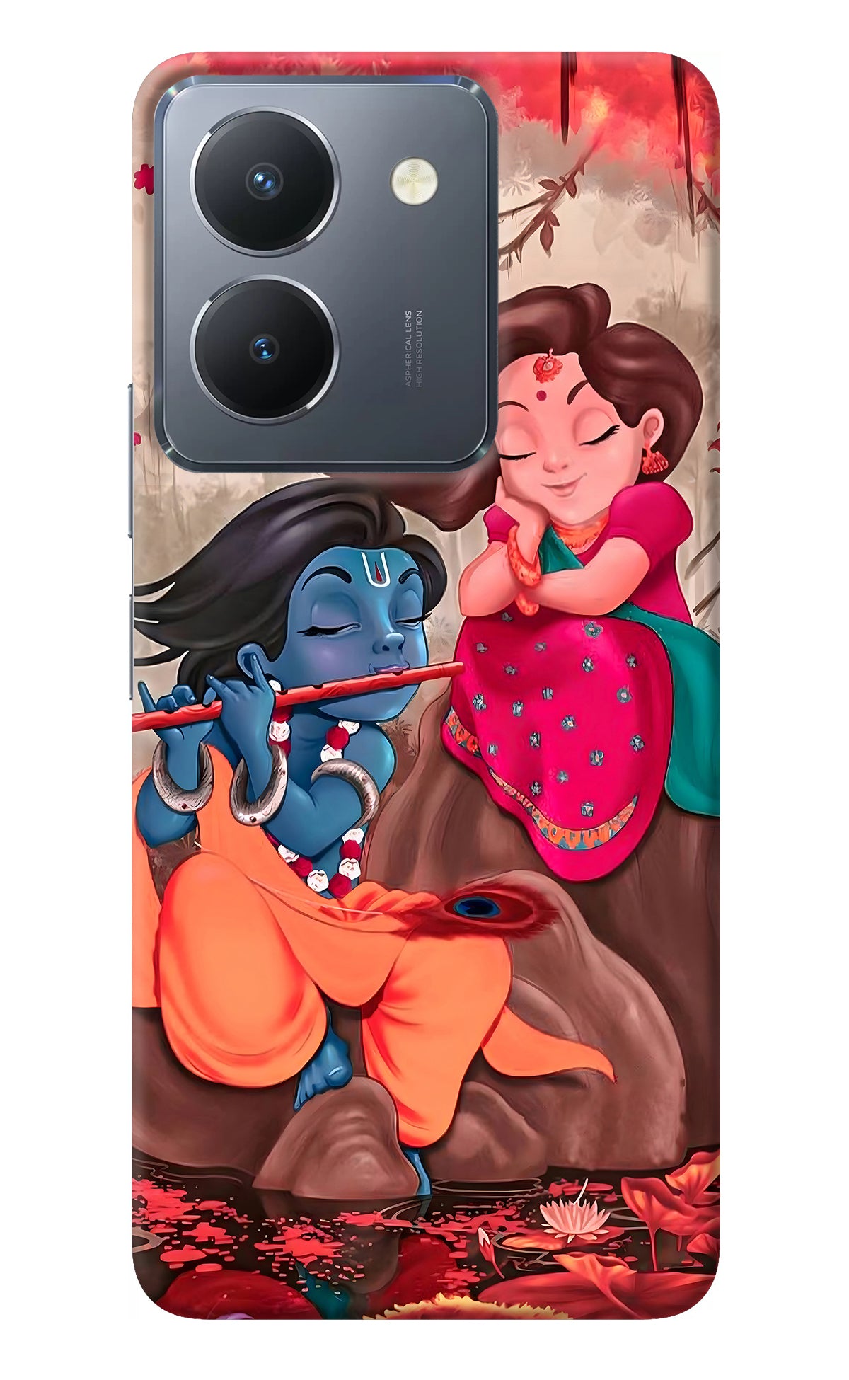 Radhe Krishna Vivo Y36 Back Cover