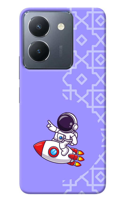 Cute Astronaut Vivo Y36 Back Cover