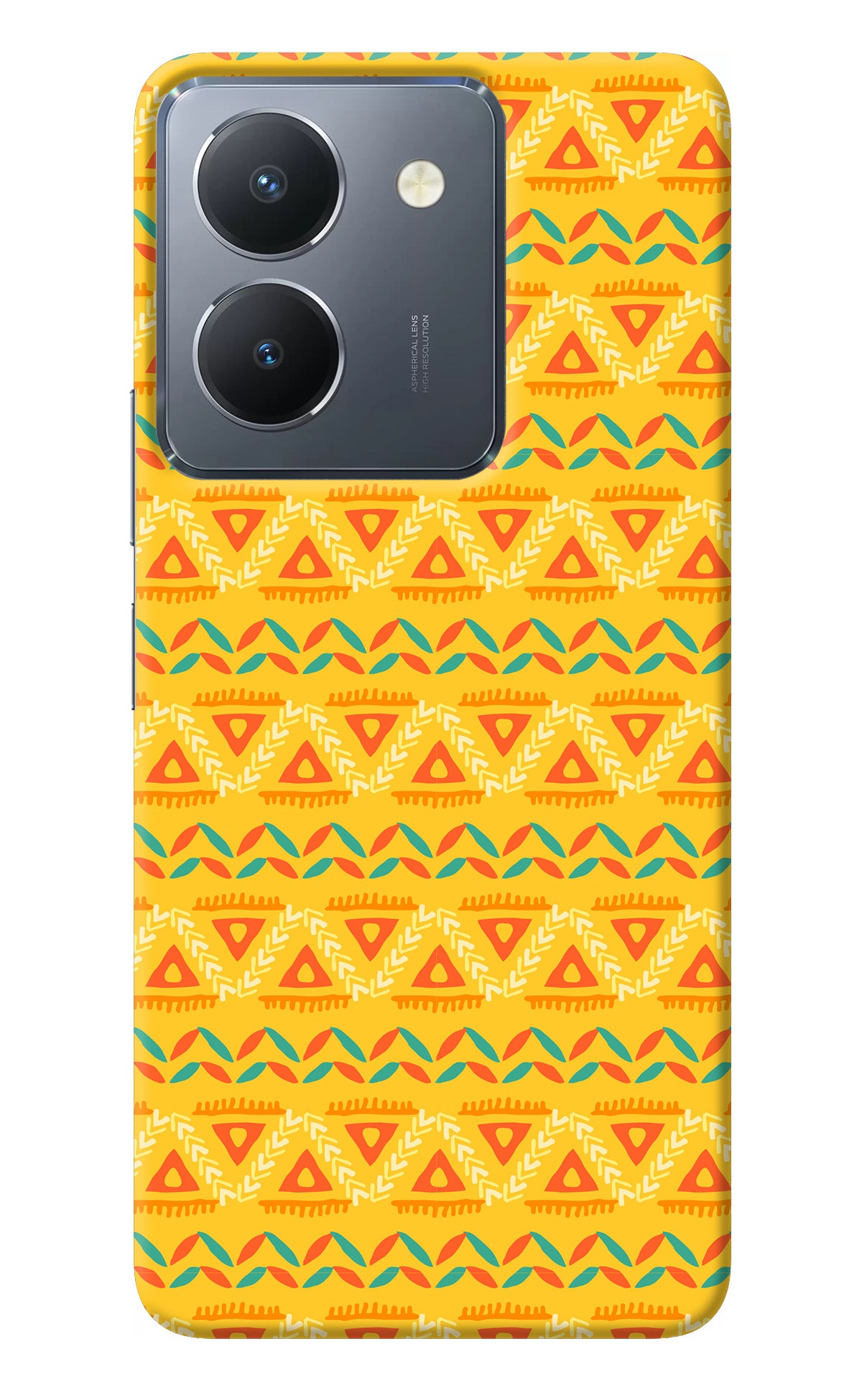 Tribal Pattern Vivo Y36 Back Cover