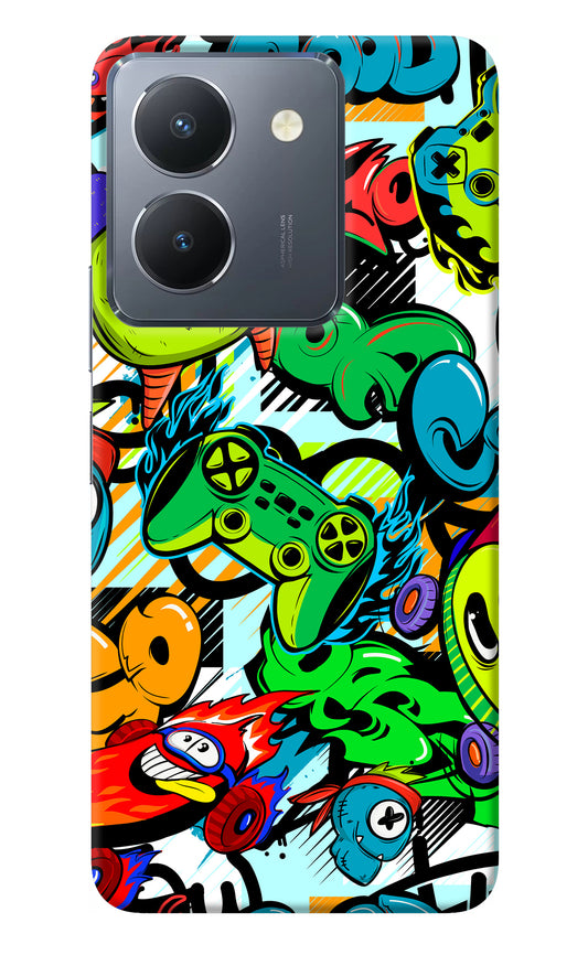 Game Doodle Vivo Y36 Back Cover