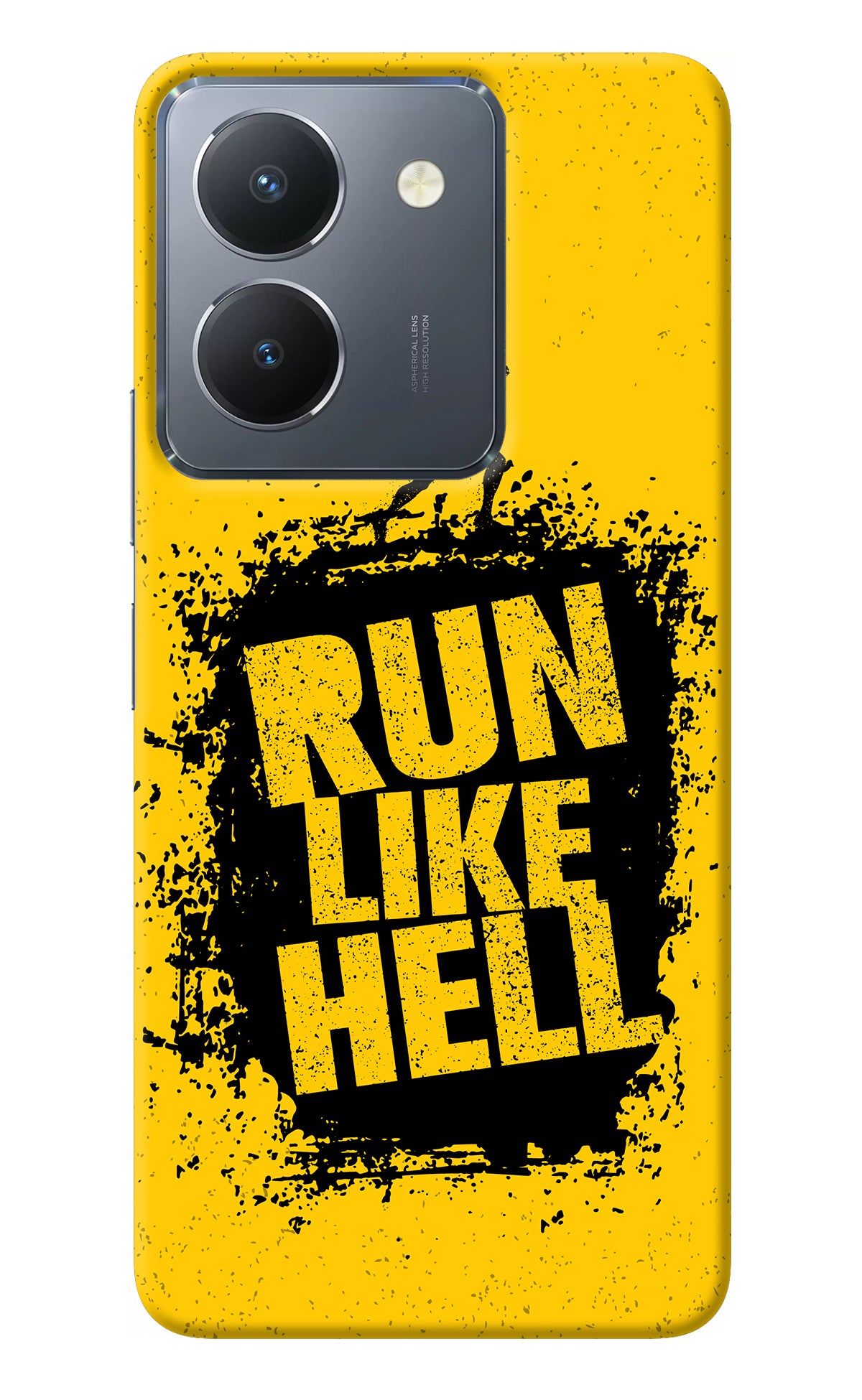 Run Like Hell Vivo Y36 Back Cover