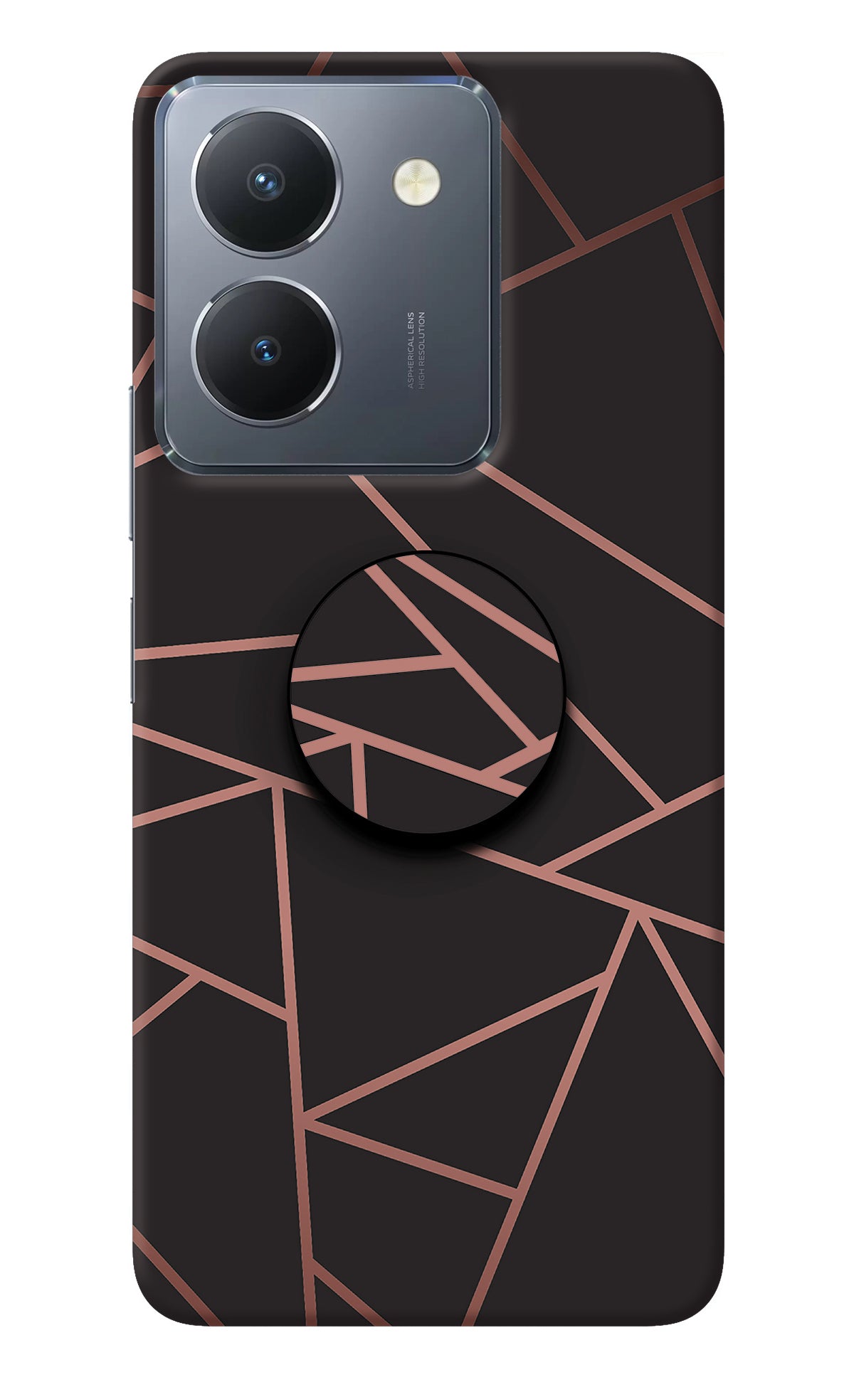 Geometric Pattern Vivo Y36 Pop Case