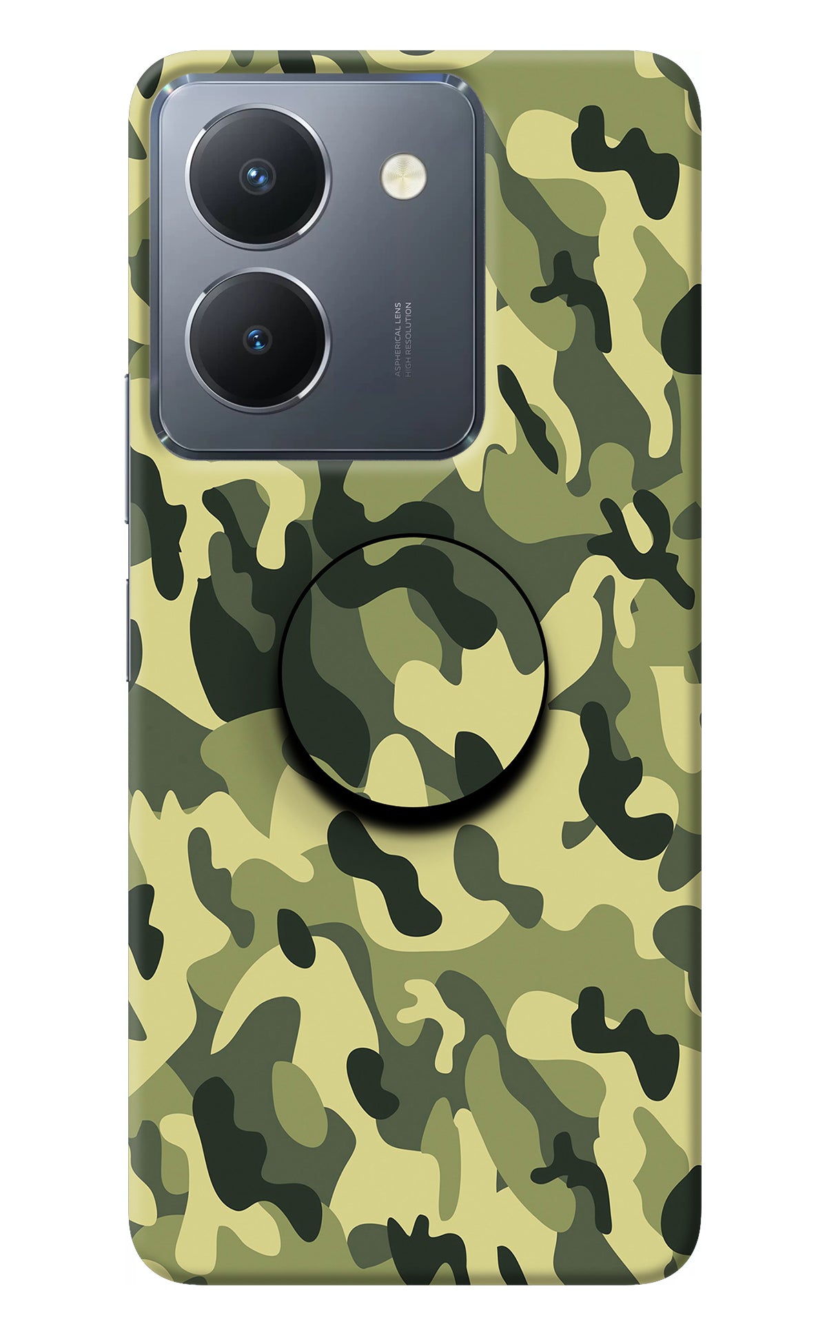 Camouflage Vivo Y36 Pop Case