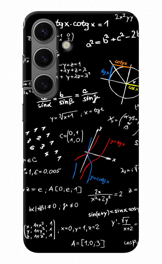 Mathematics Formula Samsung S24 Back Cover