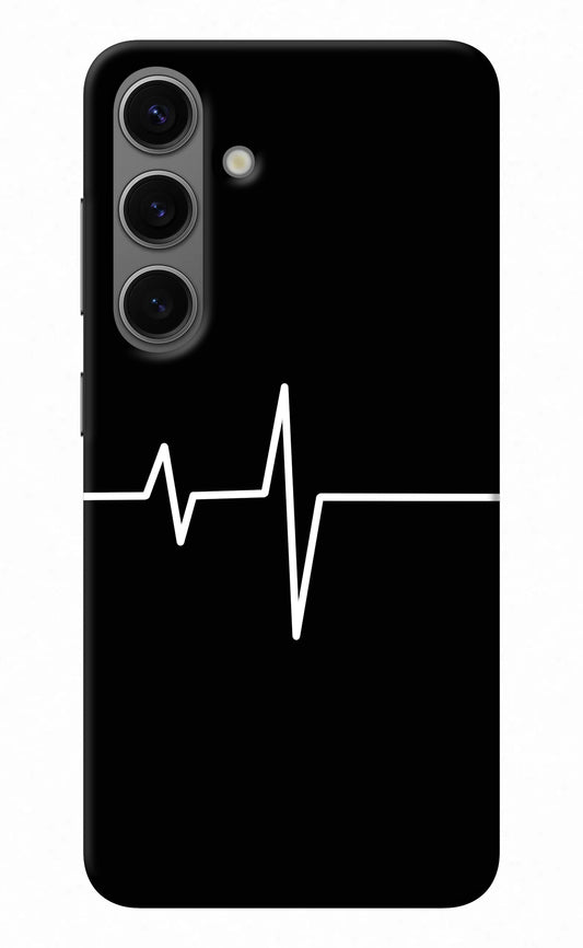 Heart Beats Samsung S24 Back Cover