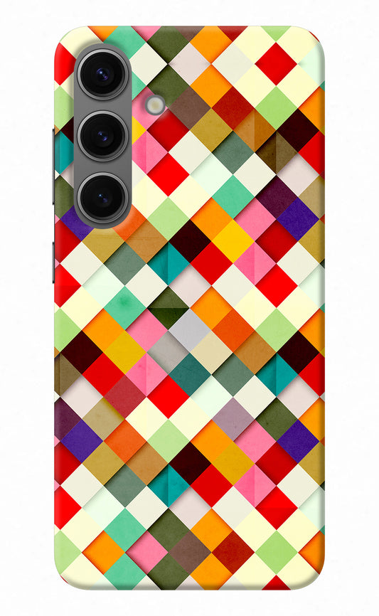 Geometric Abstract Colorful Samsung S24 Back Cover