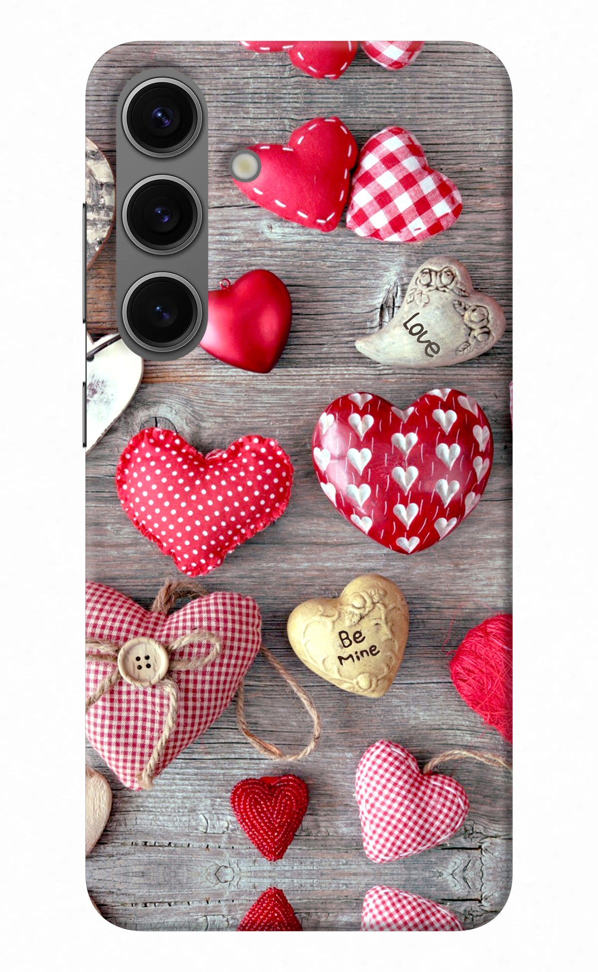 Love Wallpaper Samsung S24 Back Cover