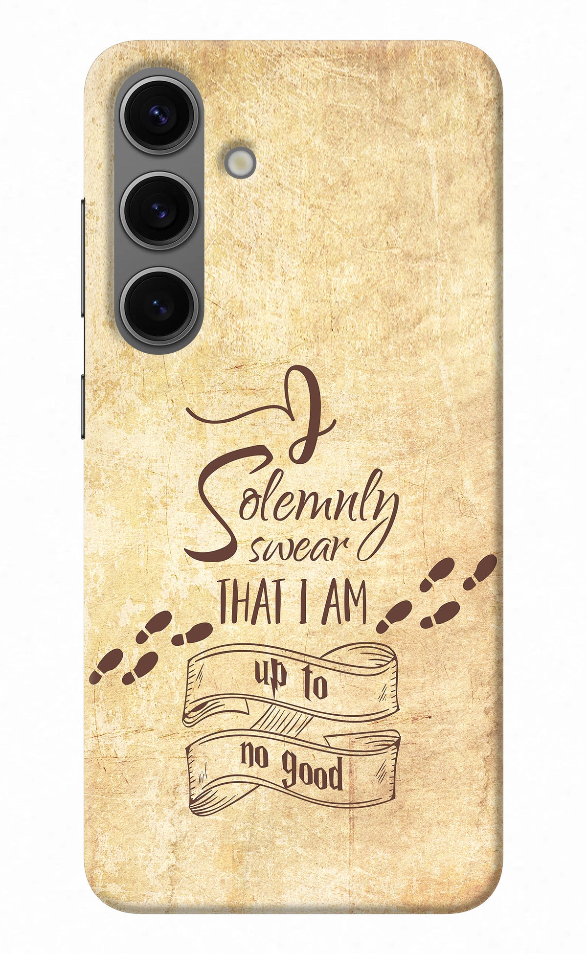 I Solemnly swear that i up to no good Samsung S24 Back Cover