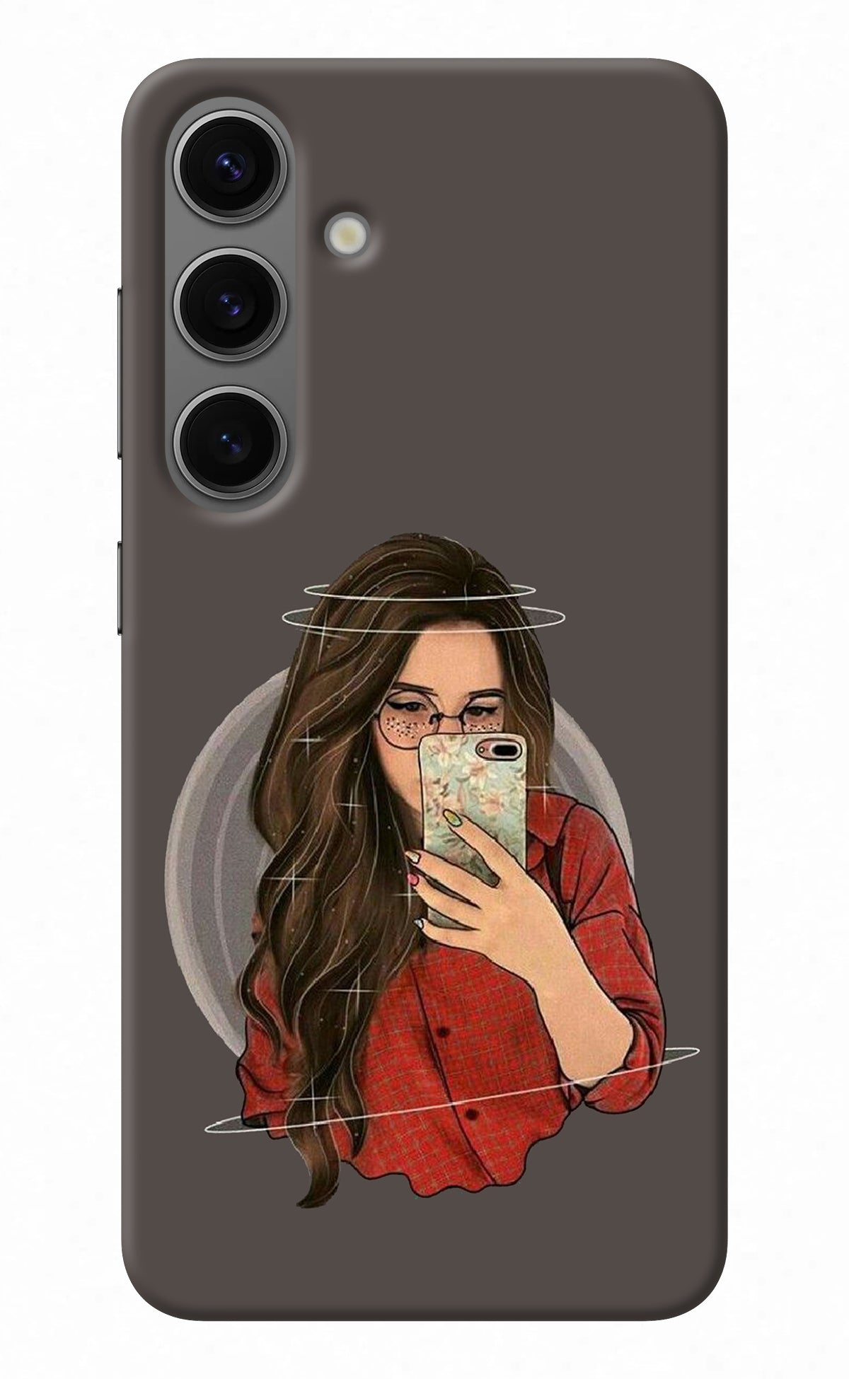 Selfie Queen Samsung S24 Back Cover