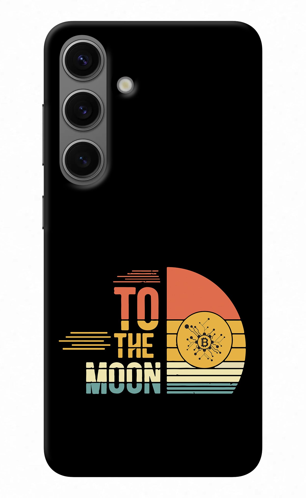 To the Moon Samsung S24 Back Cover