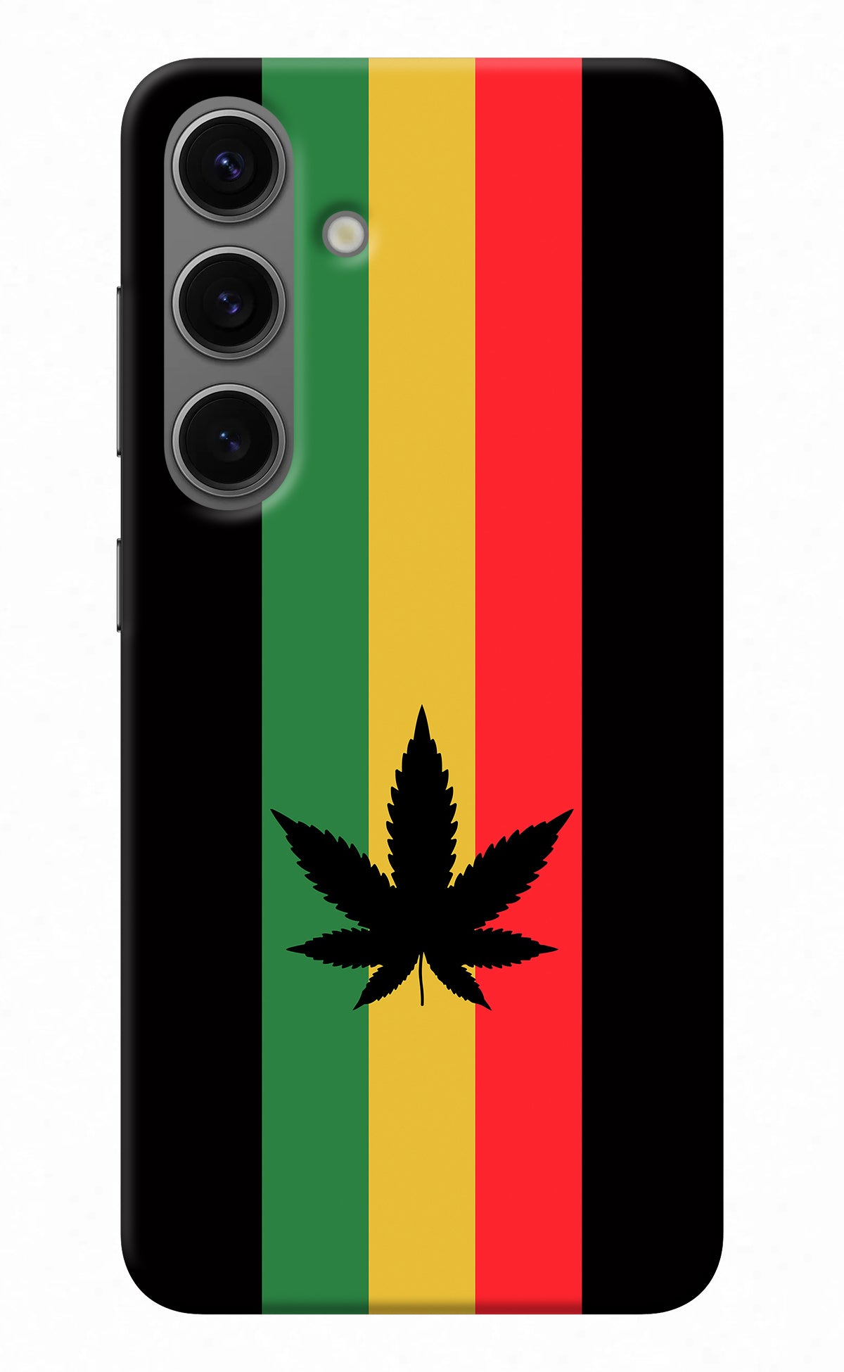 Weed Flag Samsung S24 Back Cover