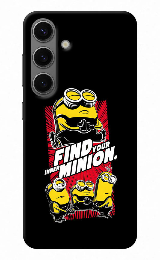 Find your inner Minion Samsung S24 Back Cover