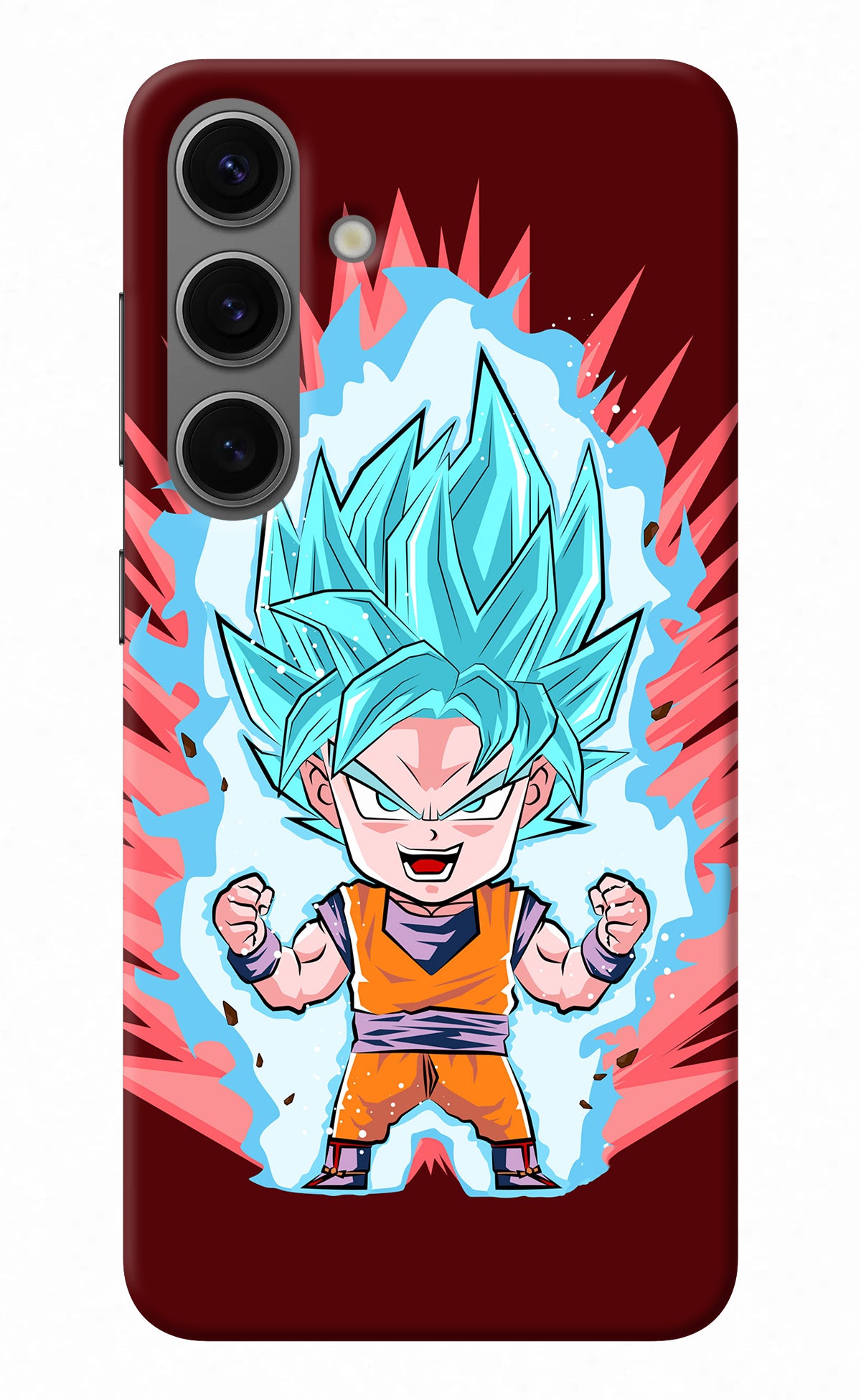 Goku Little Samsung S24 Back Cover