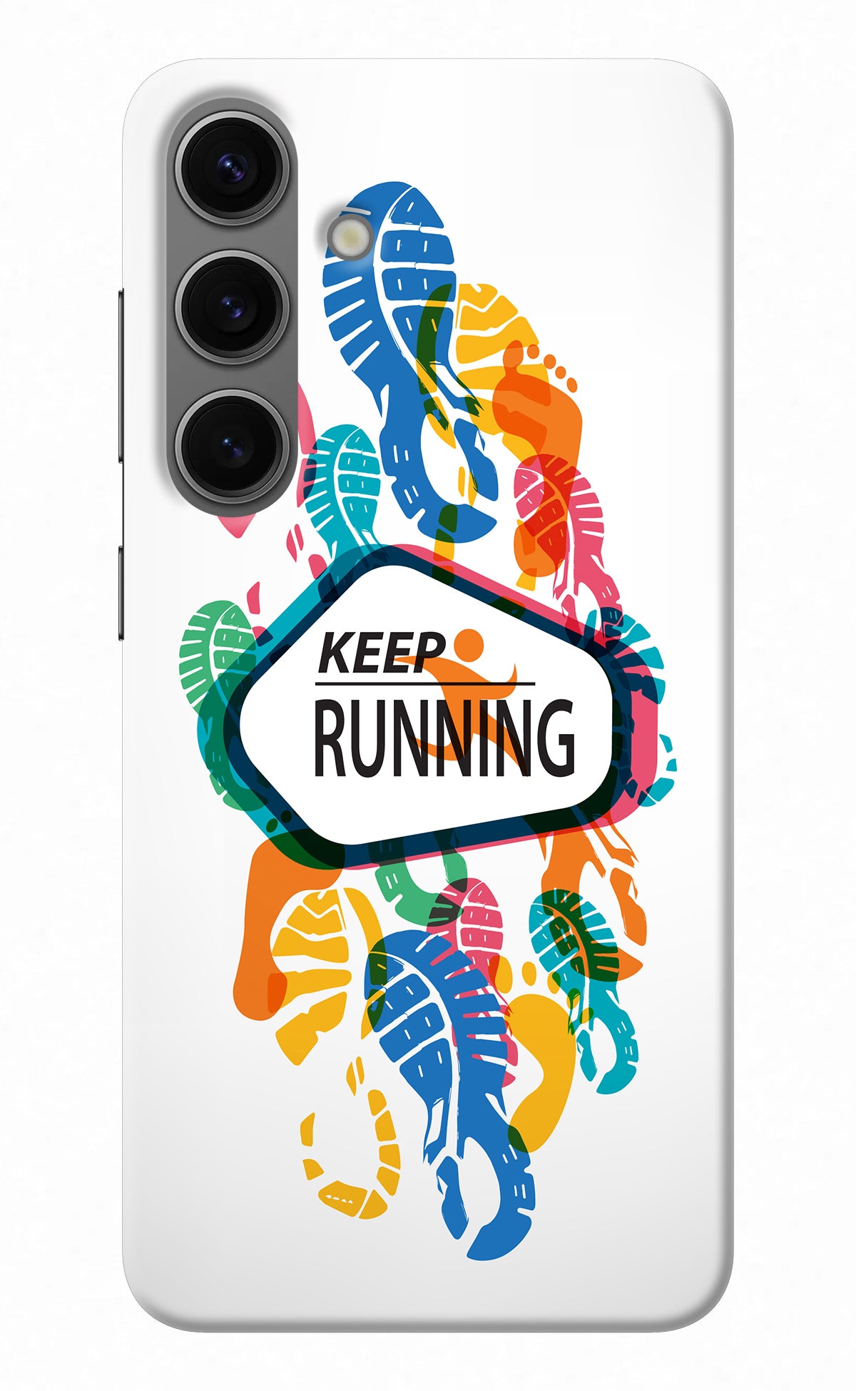 Keep Running Samsung S24 Back Cover