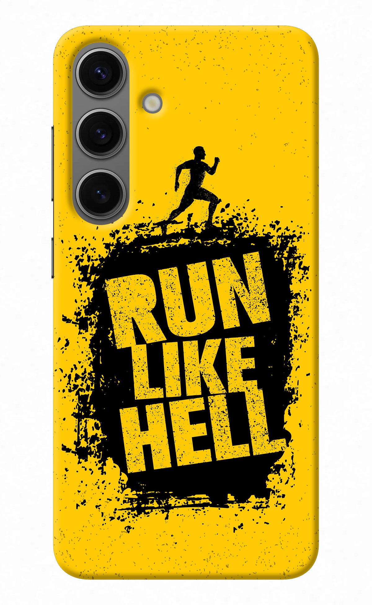 Run Like Hell Samsung S24 Back Cover