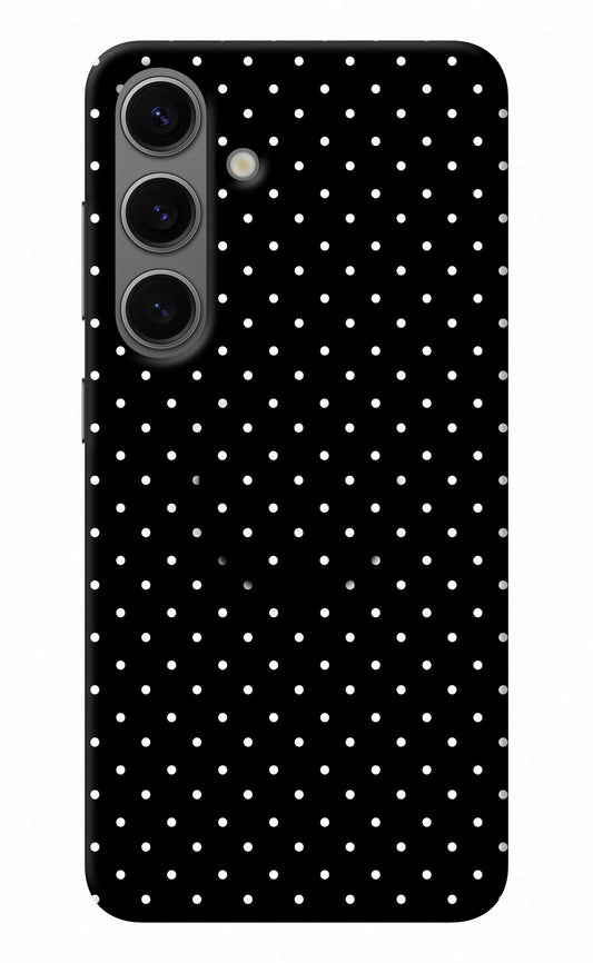 White Dots Samsung S24 Pop Case