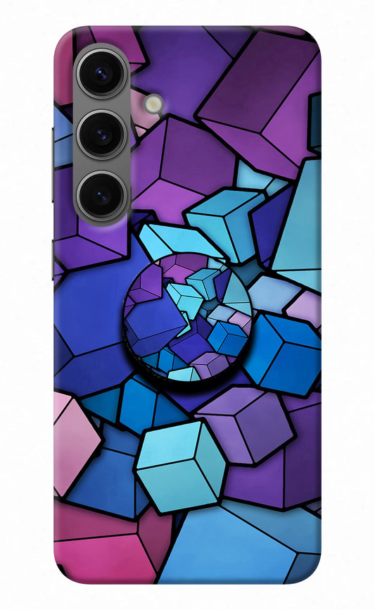 Cubic Abstract Samsung S24 Pop Case