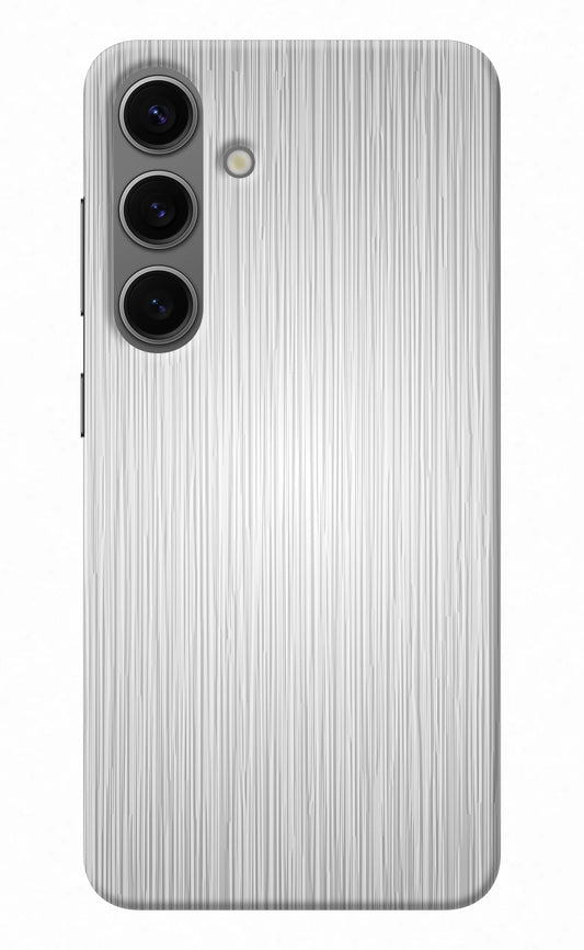 Wooden Grey Texture Samsung S24 Plus Back Cover
