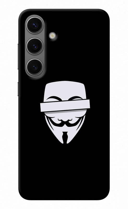 Anonymous Face Samsung S24 Plus Back Cover