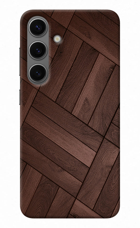 Wooden Texture Design Samsung S24 Plus Back Cover