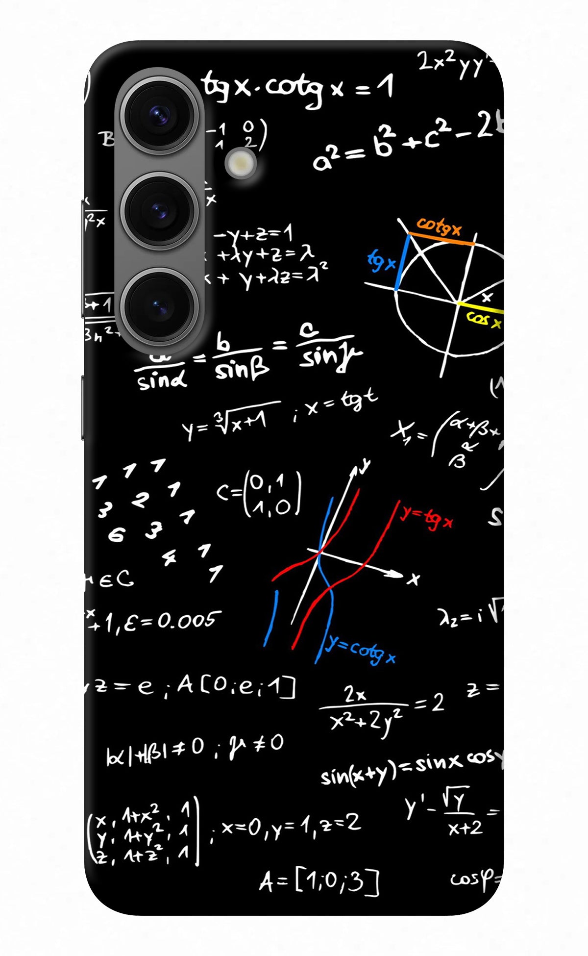 Mathematics Formula Samsung S24 Plus Back Cover