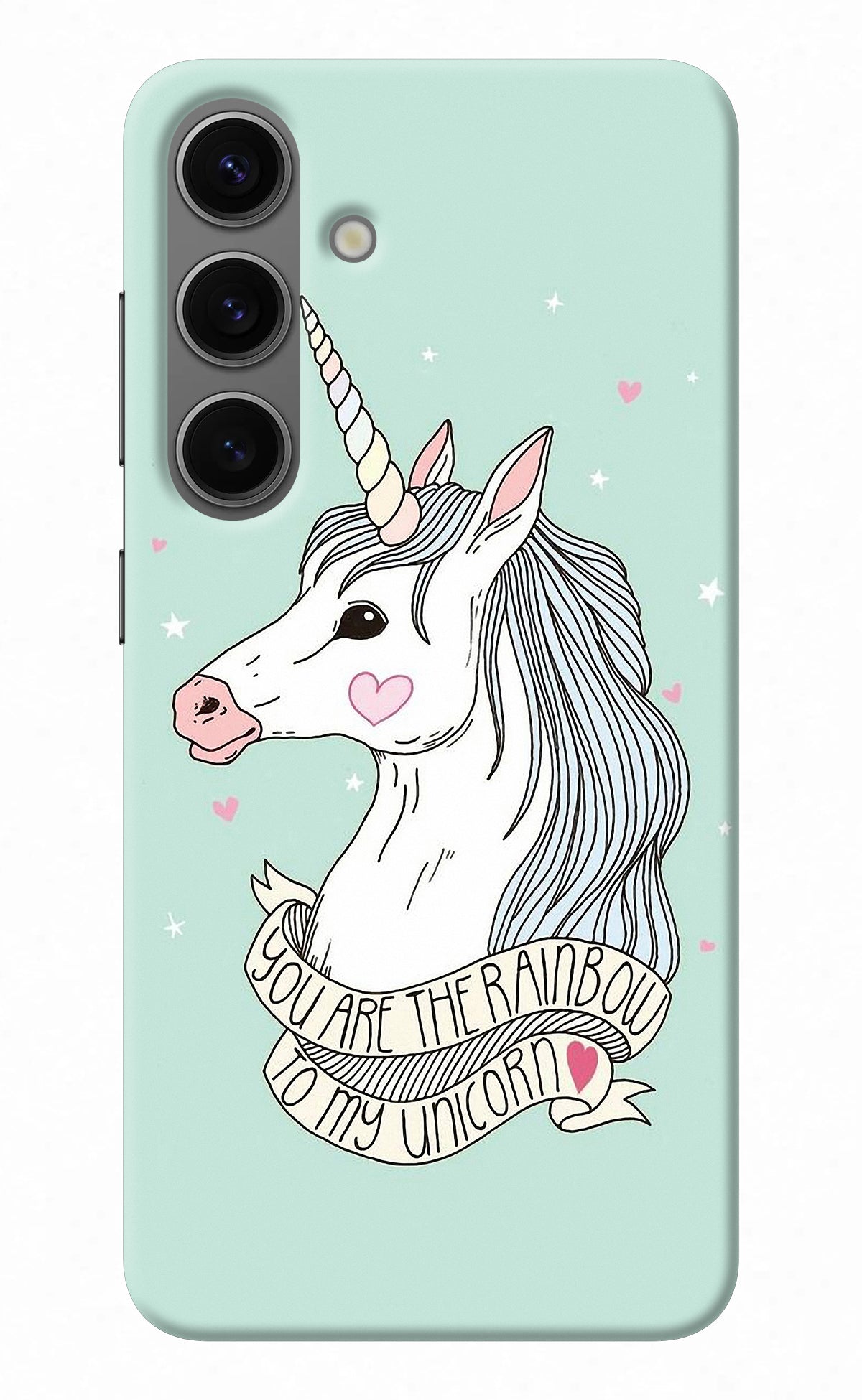 Unicorn Wallpaper Samsung S24 Plus Back Cover