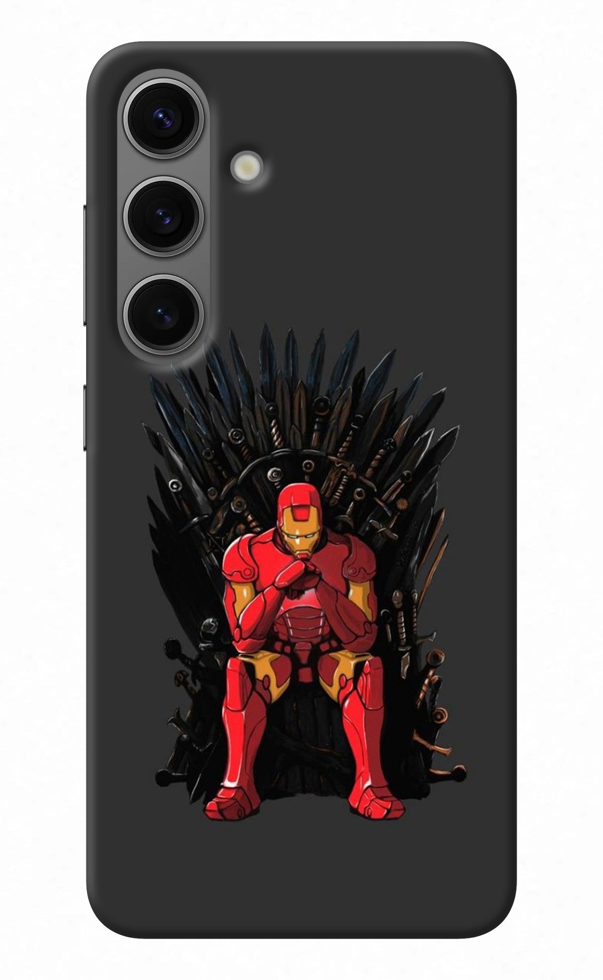 Ironman Throne Samsung S24 Plus Back Cover