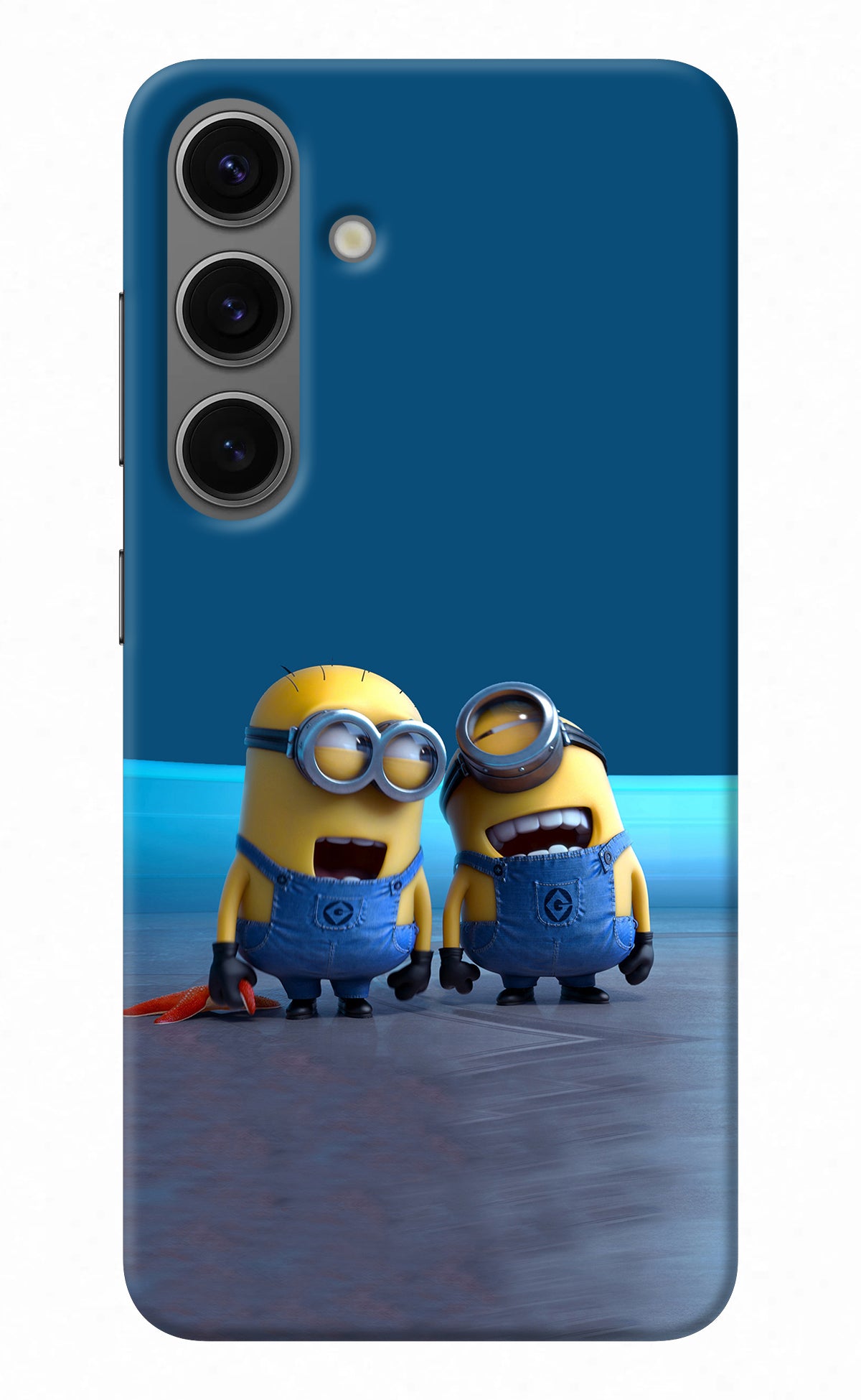 Minion Laughing Samsung S24 Plus Back Cover