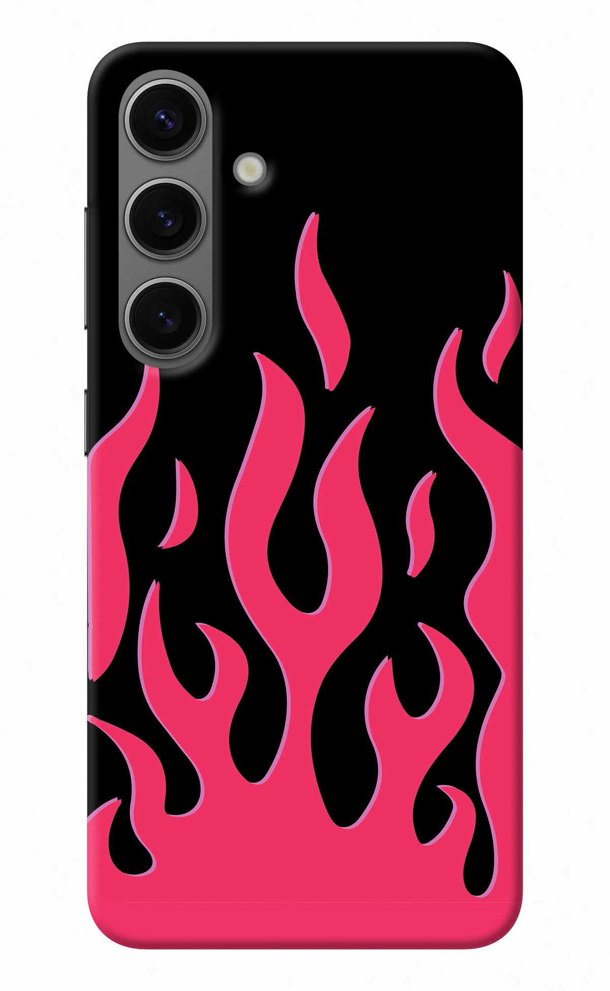 Fire Flames Samsung S24 Plus Back Cover