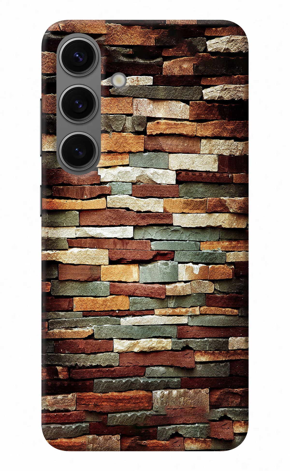 Bricks Pattern Samsung S24 Plus Back Cover