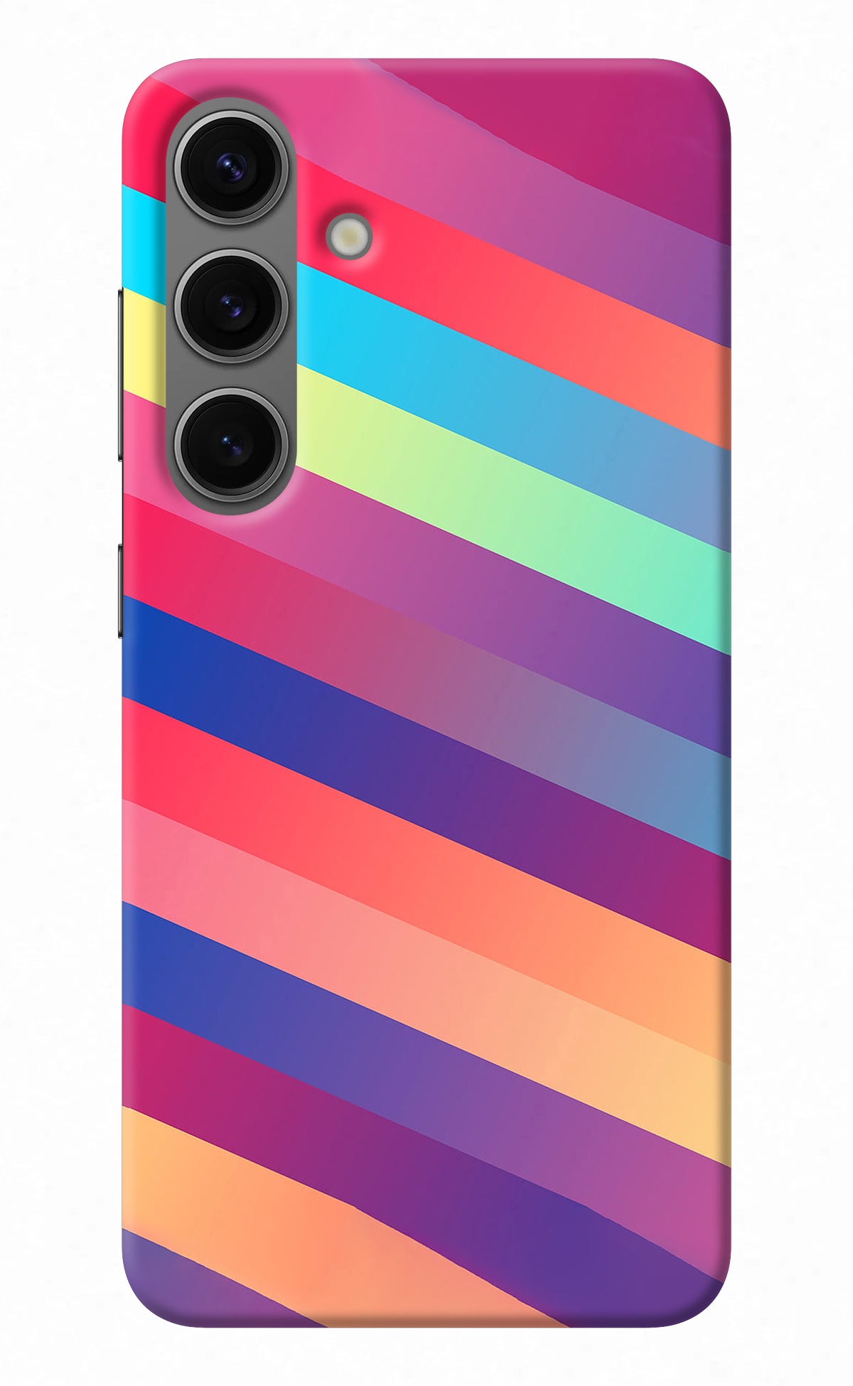 Stripes color Samsung S24 Plus Back Cover